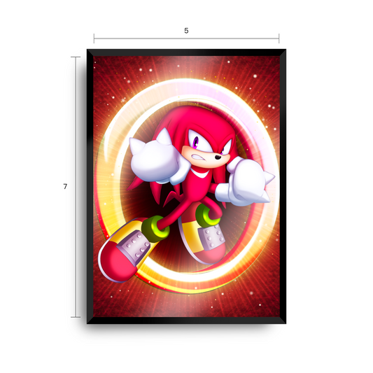 Sonic the Hedgehog - Knuckles - Small Print