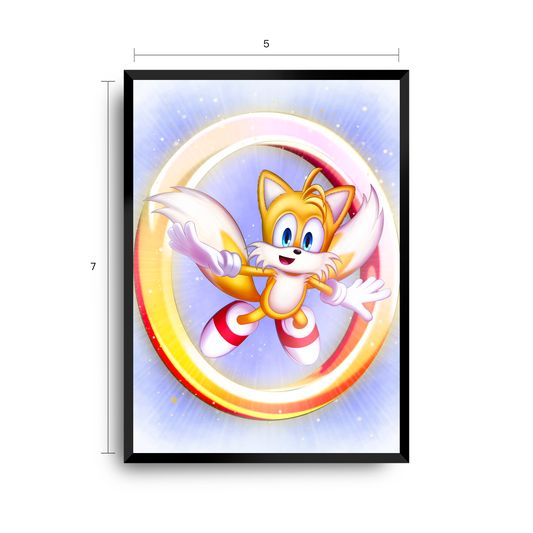 Sonic the Hedgehog - Tails - Small Print