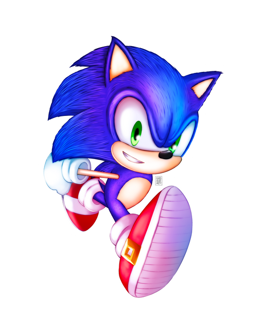 Sonic the Hedgehog - Sonic Sticker