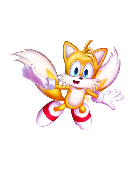Sonic the Hedgehog - Tails Sticker